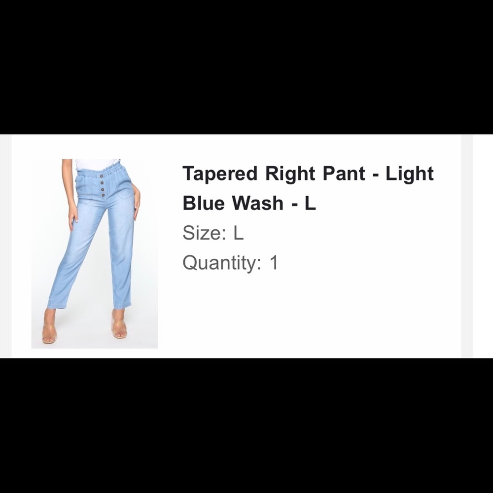 Fashion Nova pants